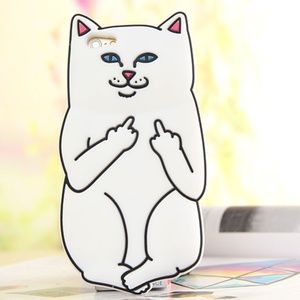 iPhone 6s Cat Middle Finger Phone Case